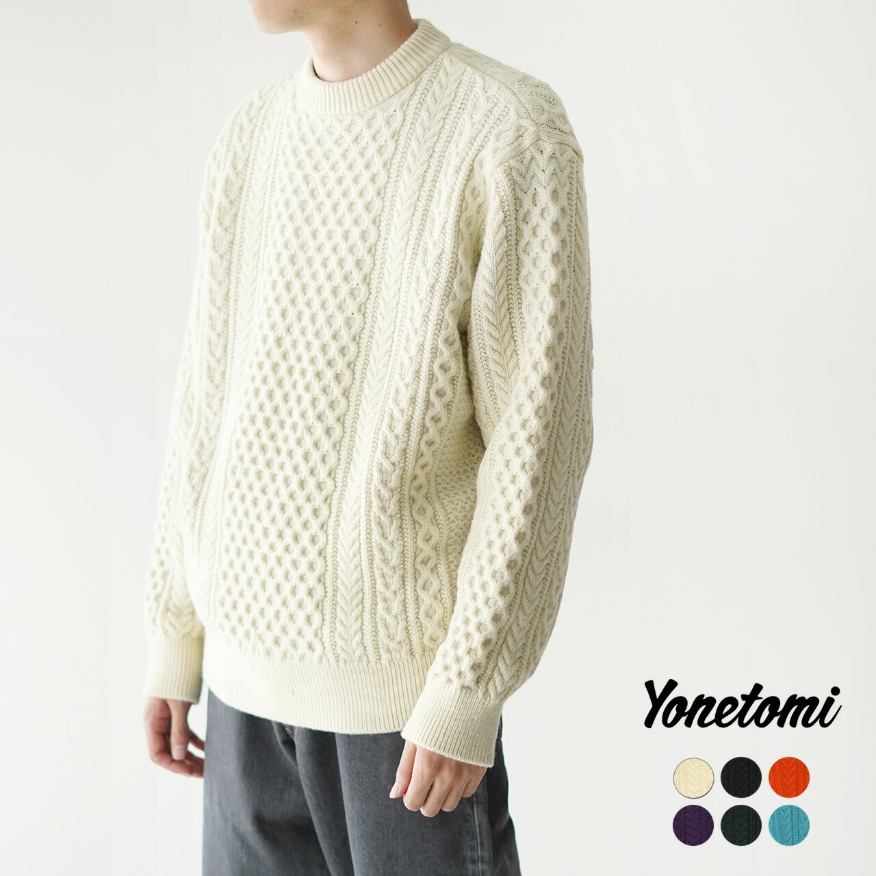 楽天市場】【SALE！50%OFF】ヨネトミ Yonetomi リボン ウール アラン