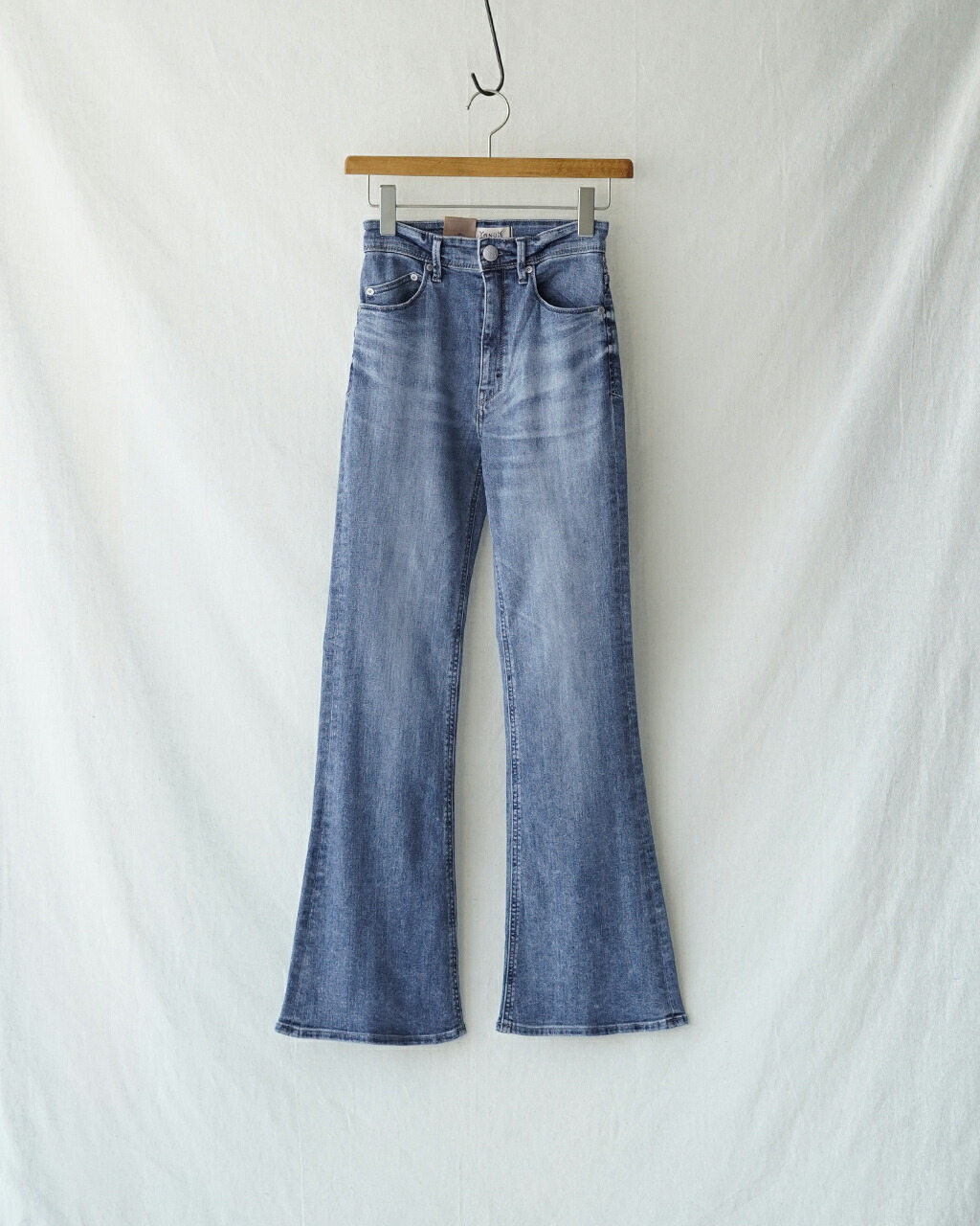 楽天市場】ヤヌーク YANUK ブーツカットFLB デニム ハイウエスト