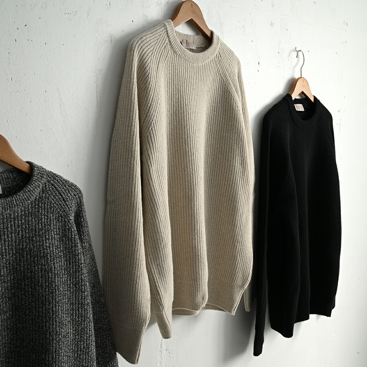 楽天市場】ジョンスメドレー JOHN SMEDLEY カシミア 7G クルーネック