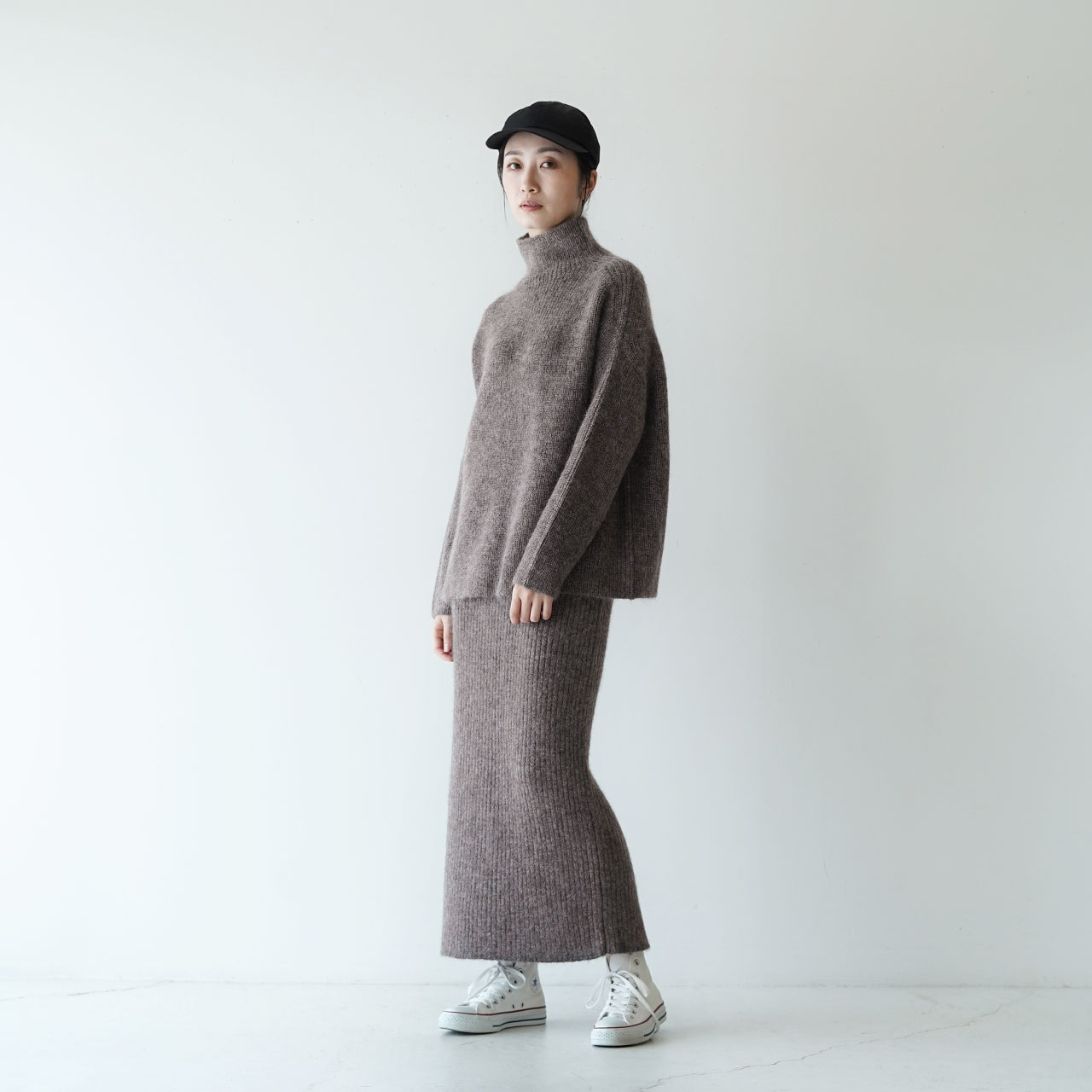 楽天市場】サクラ SACRA モヘア アルパカ ハイネックプルオーバー