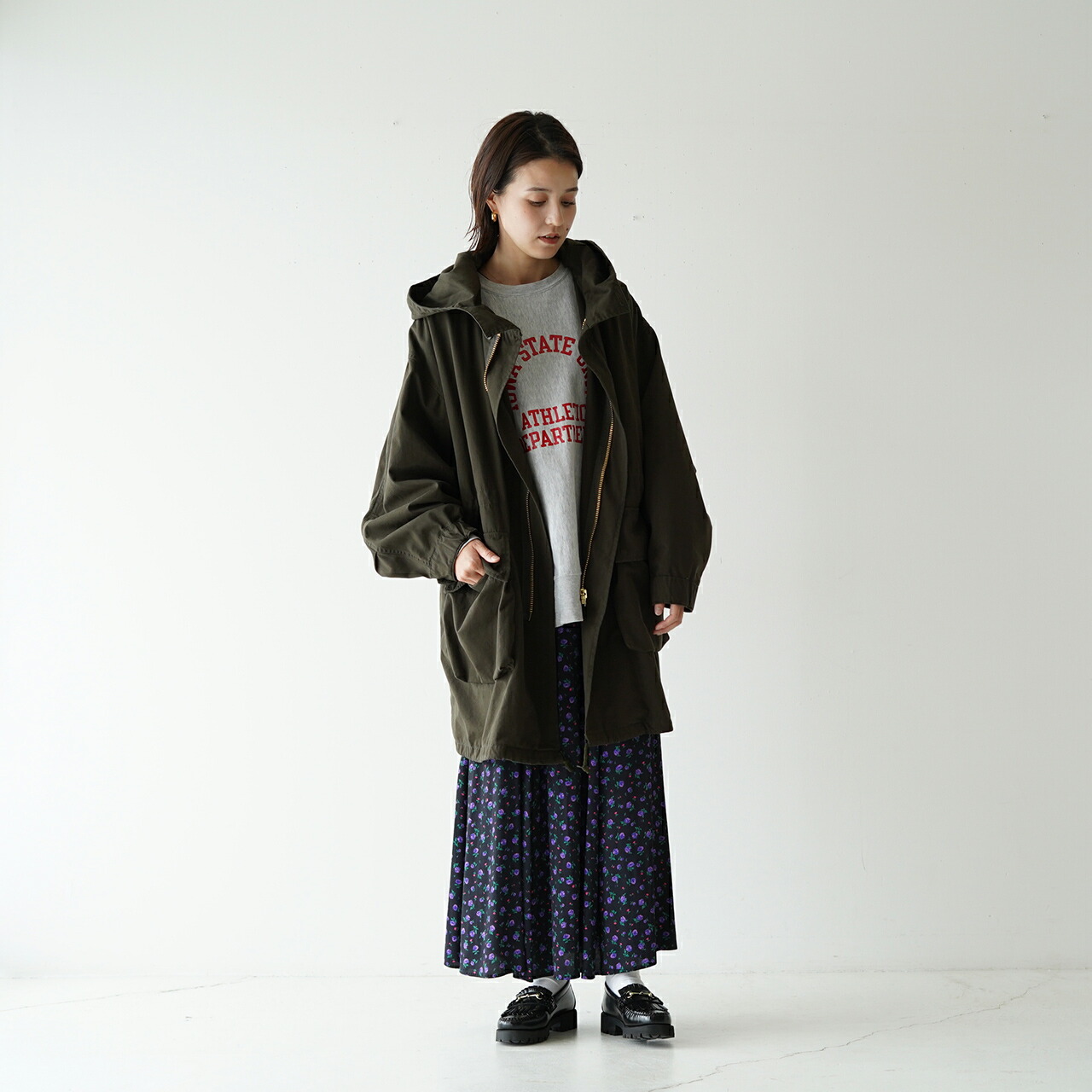 楽天市場】シンゾーン THE SHINZONE パープル フラワー スカート