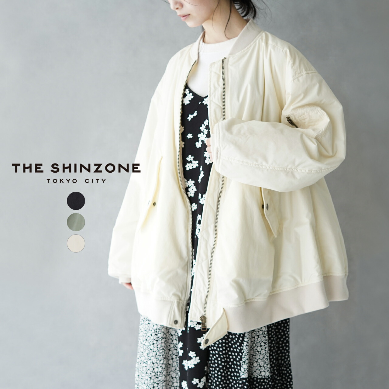 楽天市場】シンゾーン THE SHINZONE フレアフライトジャケット 変形