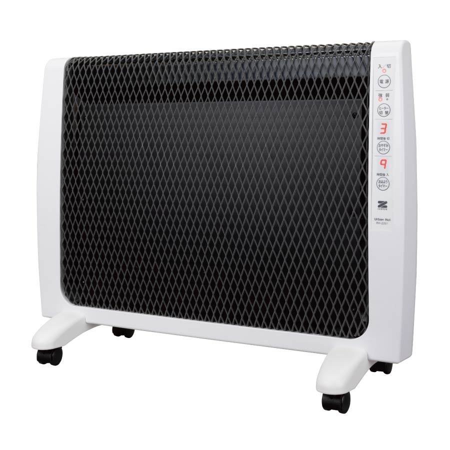 楽天市場】ゼンケン RH-2201 ホワイト アーバンホット パネルヒーター