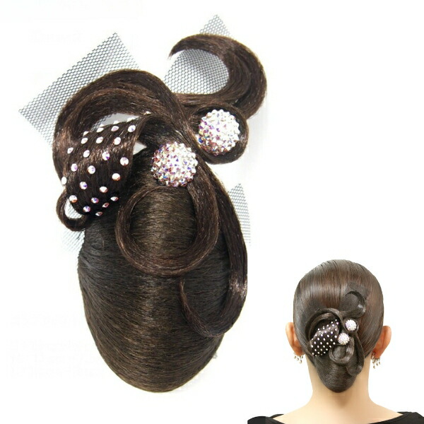 楽天市場】【オーダー可能】多美咲 ボールルームヘア VP010 しずく型