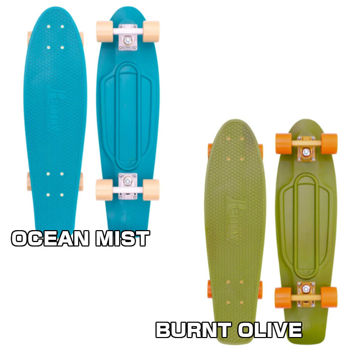 楽天市場】Penny ペニースケートボード 単色 27インチ NICKEL ニッケル