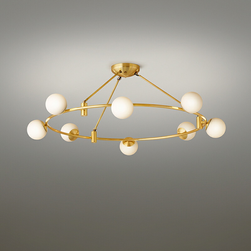 yamagiwa ヤマギワ ミッドセンチュリー シャンデリア 6灯 天井 照明