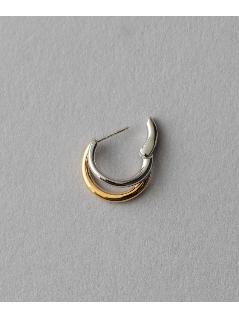 楽天市場】ダブルライン バイカラー ハグピアス ete エテ アクセサリー