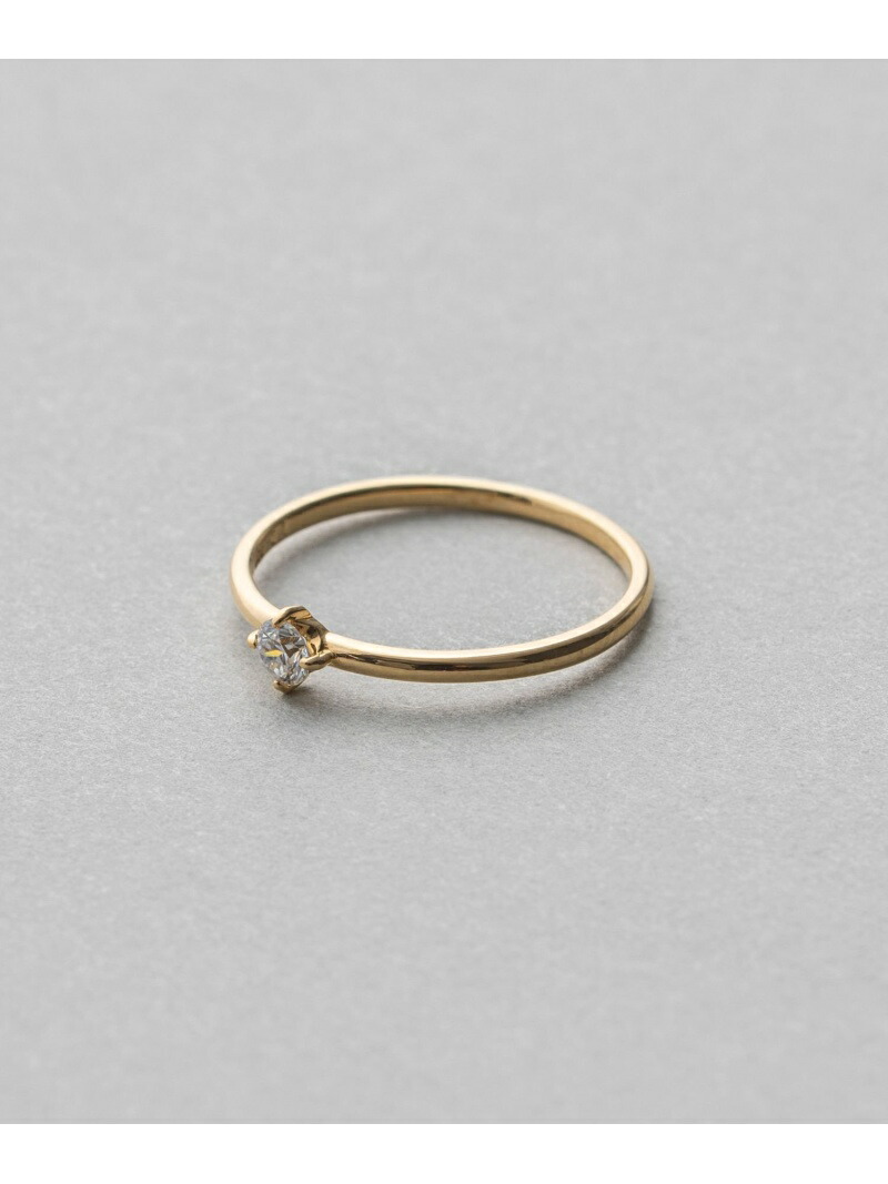 楽天市場】K18 ダイヤモンド 0.1ct リング「ブライト」 ete エテ