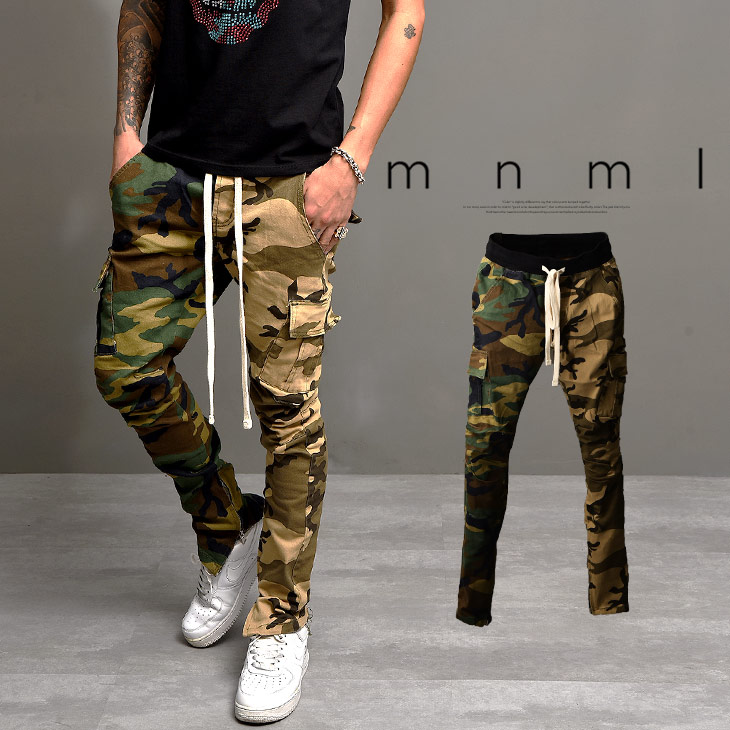 楽天市場】【送料無料】【mnml ミニマル】迷彩パンツ カーゴパンツ