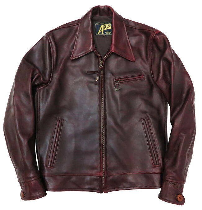 エアロレザー ハイウェイマン プレミアレンジ 34 コードバンカラー