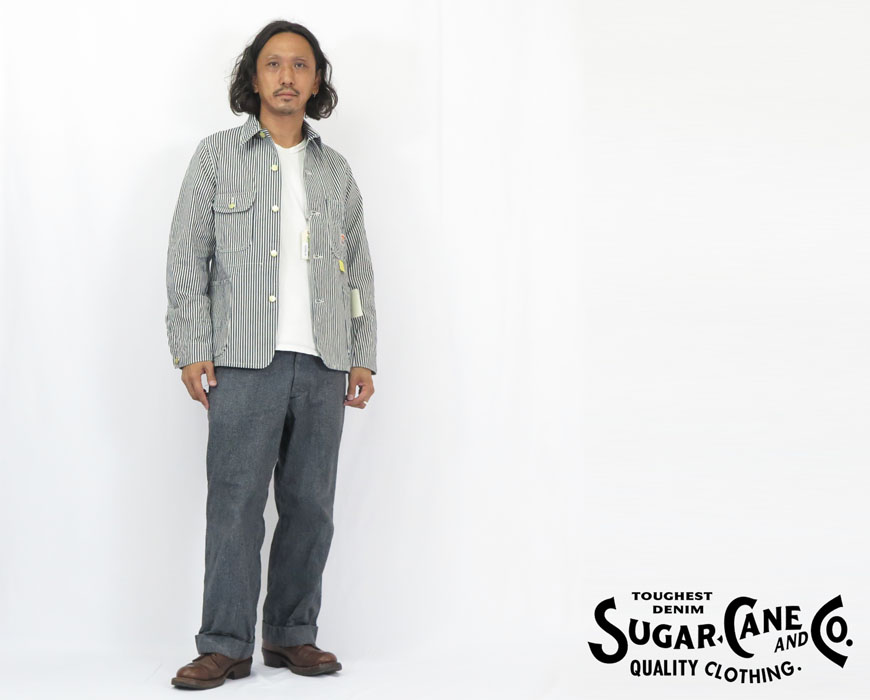 楽天市場】SUGAR CANE シュガーケーン 11oz ヒッコリーストライプ