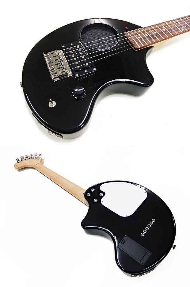 楽天市場】FERNANDES ZO-3 BLACK フェルナンデス アンプ内蔵ギター