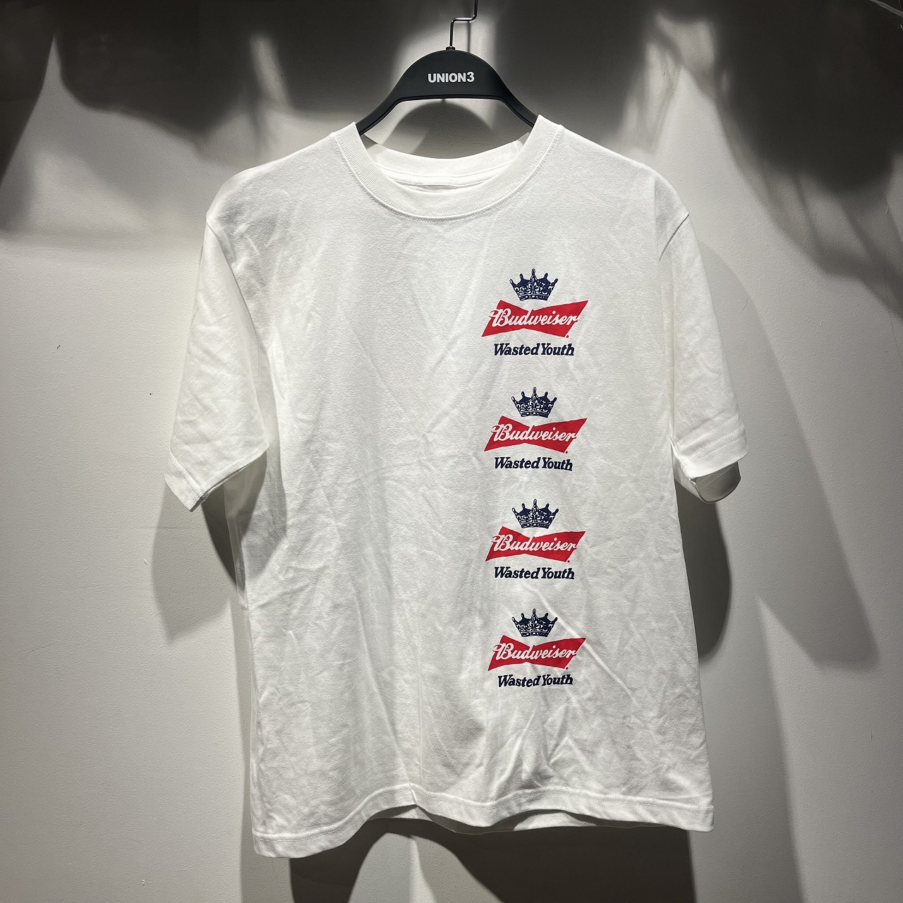 楽天市場】WASTED YOUTH 22ss BUDWEIZER S/S TEE Mサイズ VERDY ウエス