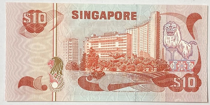 楽天市場】シンガポール10ドル1979年【未使用】ピン札世界外国貨幣古銭