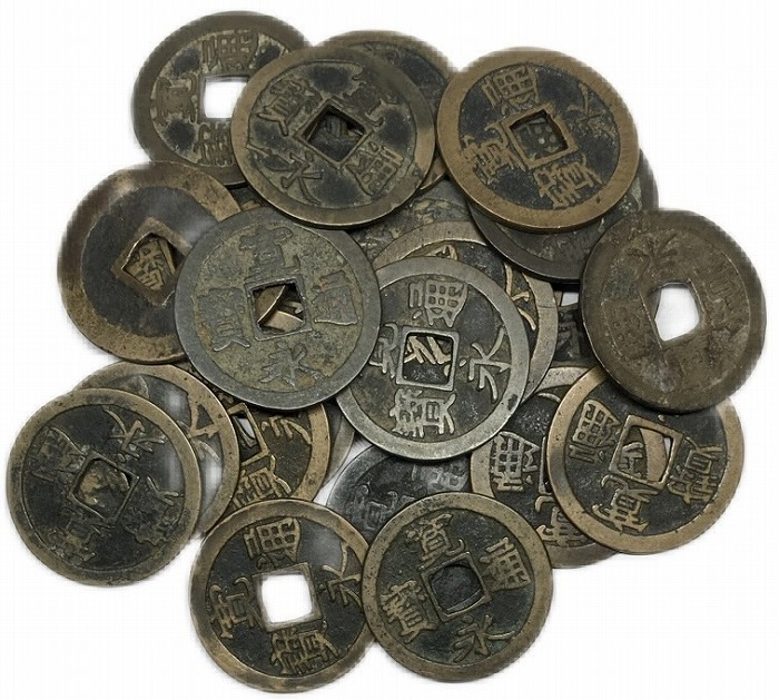 楽天市場】寛永通宝 【古寛永】 1文 穴銭 美品 日本古銭 寛永3年(1626