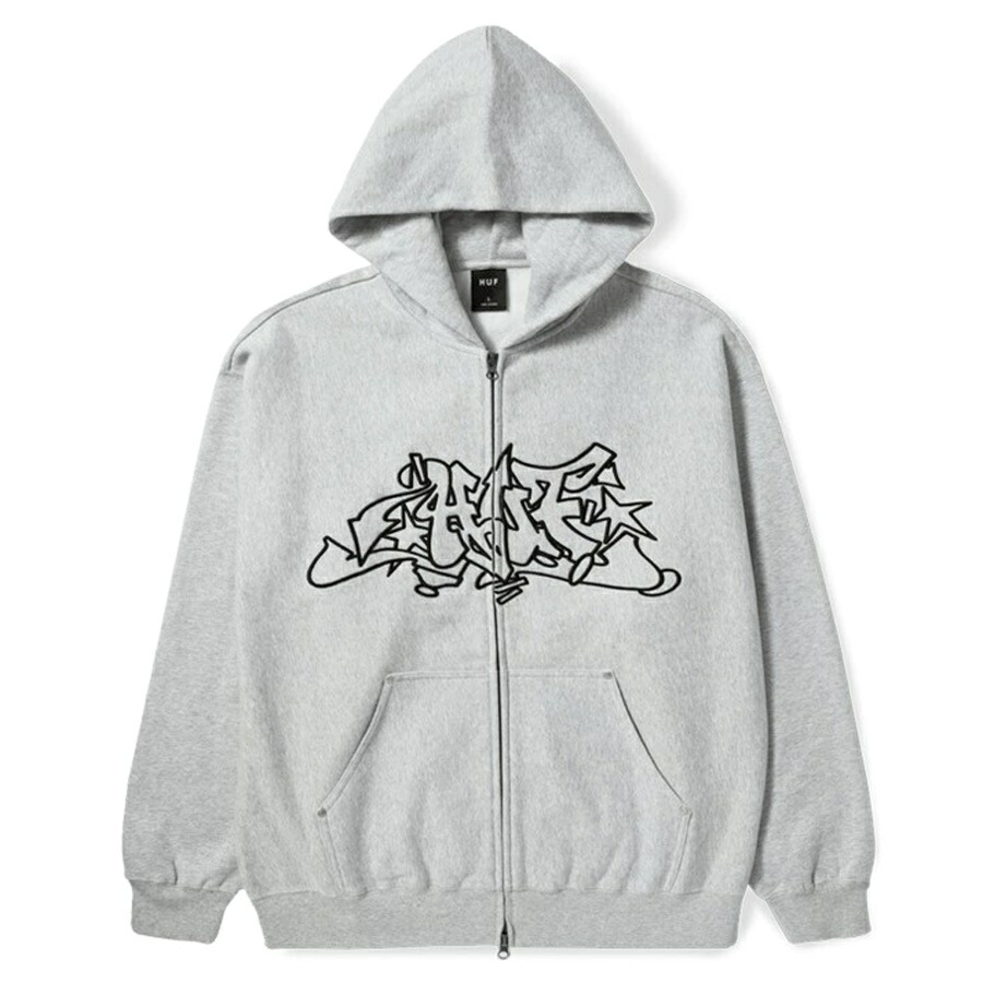楽天市場】ハフ HUF ジップ パーカー グレー SKATE スケート STREET