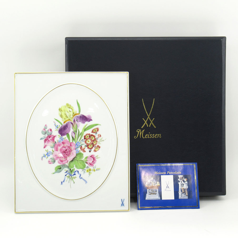 AKK172 本物保証 マイセン ハインツ・ヴェルナー 薔薇のブーケ