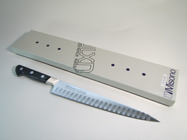 楽天市場】ミソノ 筋引サーモン 24cm 両刃 728 UX10 おすすめ ミソノ