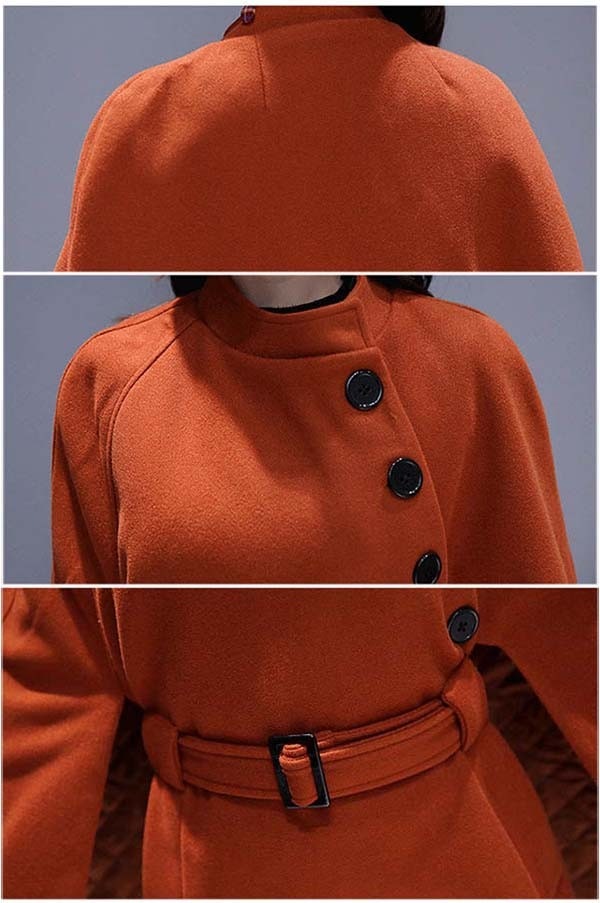 楽天市場】ケープコート ポンチョコート コート レディース 冬 大きい