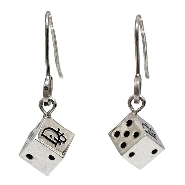 楽天市場】【送料無料】 クリスチャン ディオール ダイス ピアス