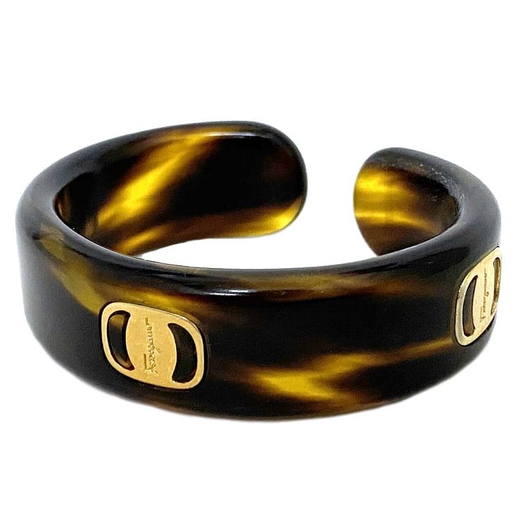 楽天市場】【送料無料】 サルヴァトーレ フェラガモ バングル ブラウン