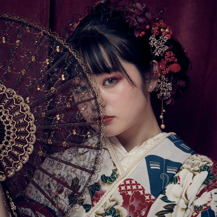 楽天市場】【予約商品】振袖単品「 花蝶妃 」公式 ふりふ 振袖 蝶 扇