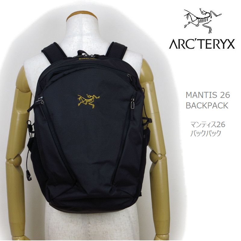楽天市場】[新作] アークテリクス リュック 黒 ブラック ARC'TERYX