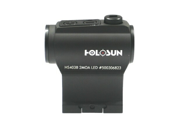 楽天市場】HOLOSUN 実物光学機器 HS403B チューブドットサイト レッド