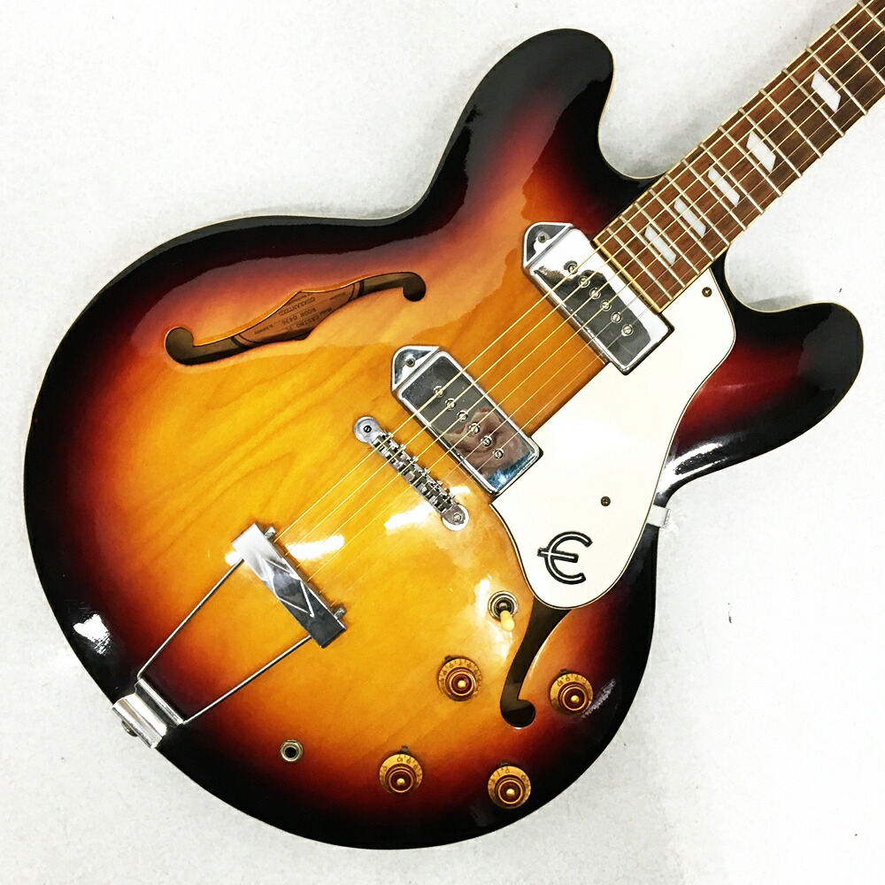 楽天市場】Epiphone CASINO VC エピフォン カジノ 【中古】【楽器本体