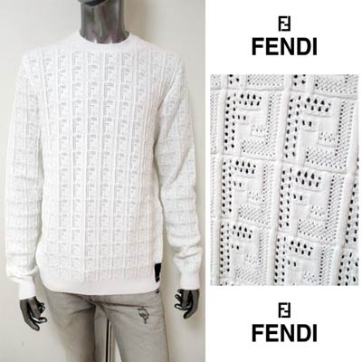 楽天市場】フェンディ FENDI メンズ トップス ニット セーター ロゴ