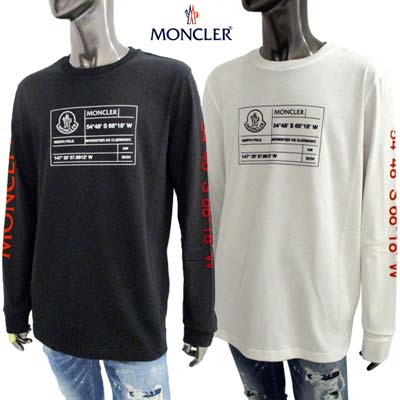 楽天市場】モンクレール MONCLER メンズ トップス ロンT 長袖 Tシャツ