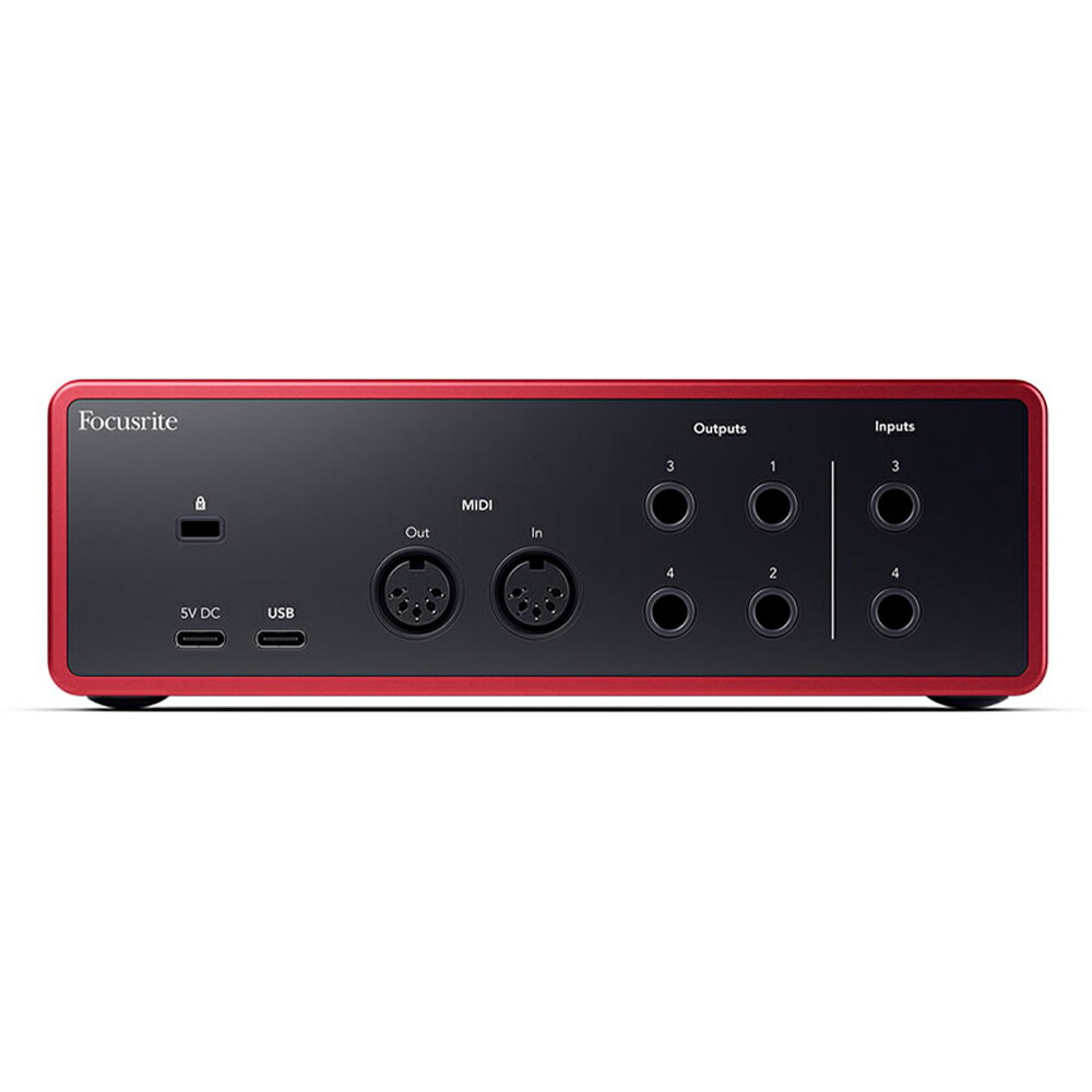 楽天市場】Focusrite フォーカスライト Scarlett 4i4 (gen4) 国内正規