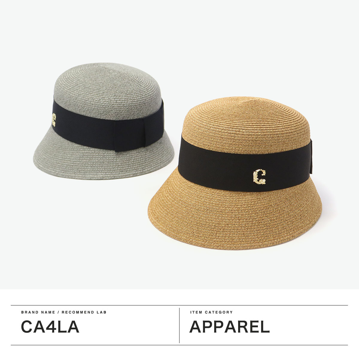 楽天市場】CA4LA 帽子 ハット レディース カシラ 春 夏 春夏 リボン
