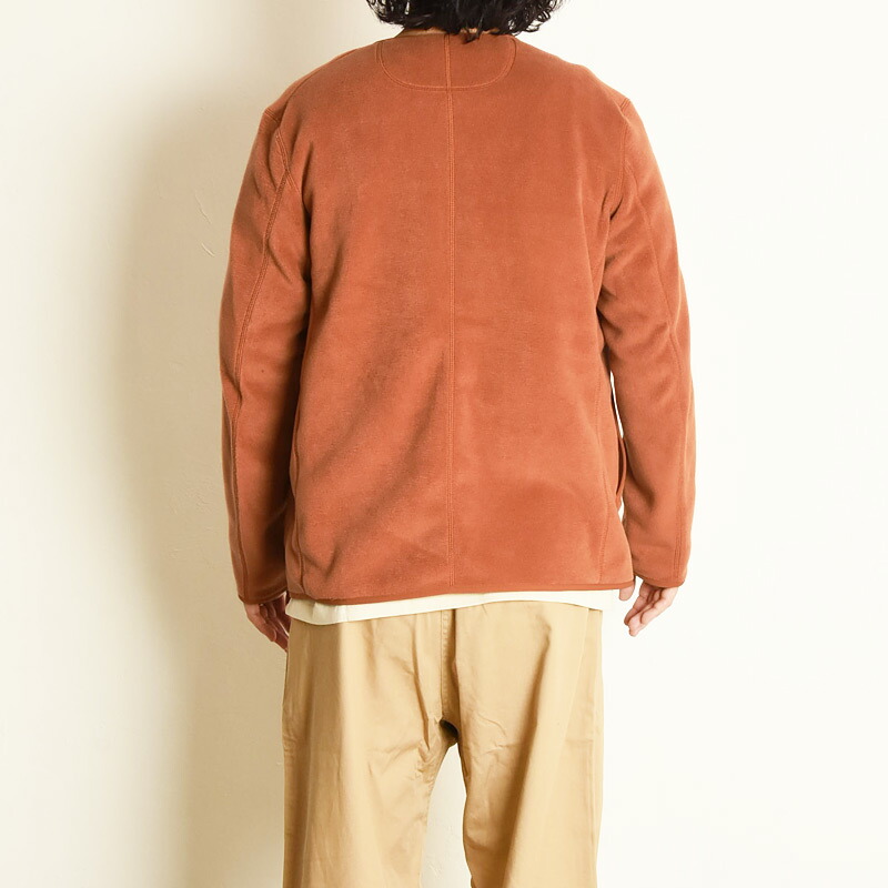 楽天市場】ダントン DANTON フリースジャケット ノーカラー カラーレス