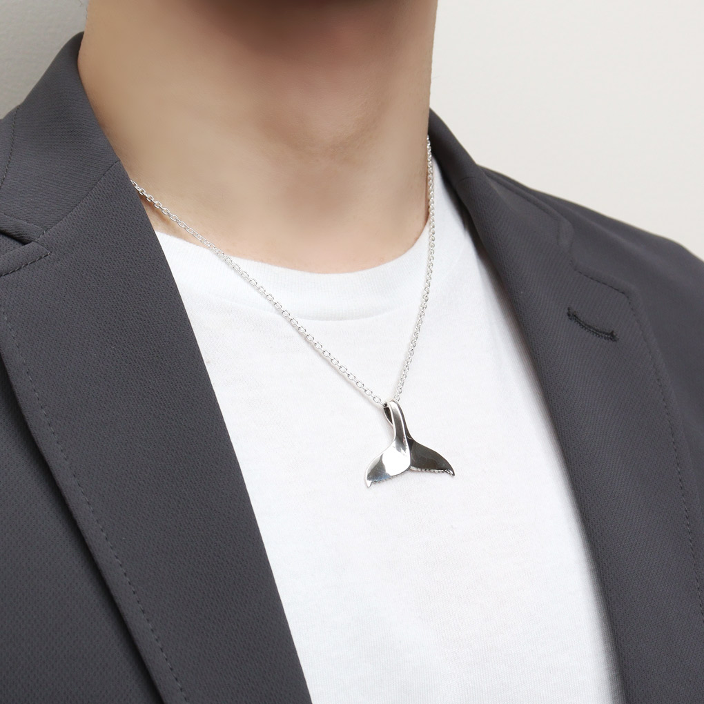 楽天市場】ホエールテール ネックレス ペンダント ペンダントトップ