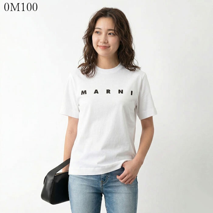 残1】大人もOK MARNI シャツ 半袖 ロゴ ブラック 12Y 150cm 残1点 大人