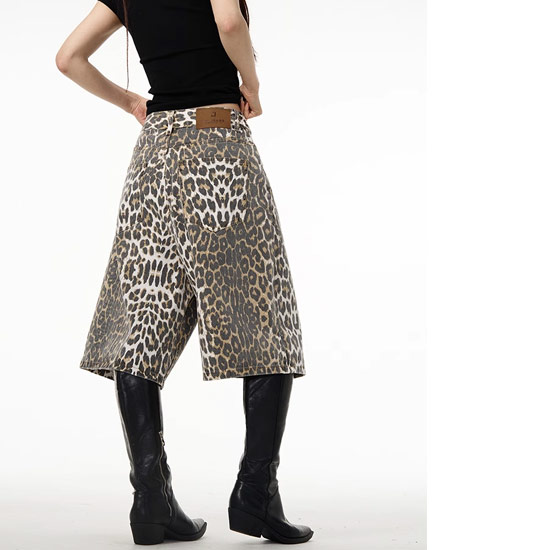楽天市場】ヒョウ柄 ハーフパンツ メンズ オラオラ系 レオパード