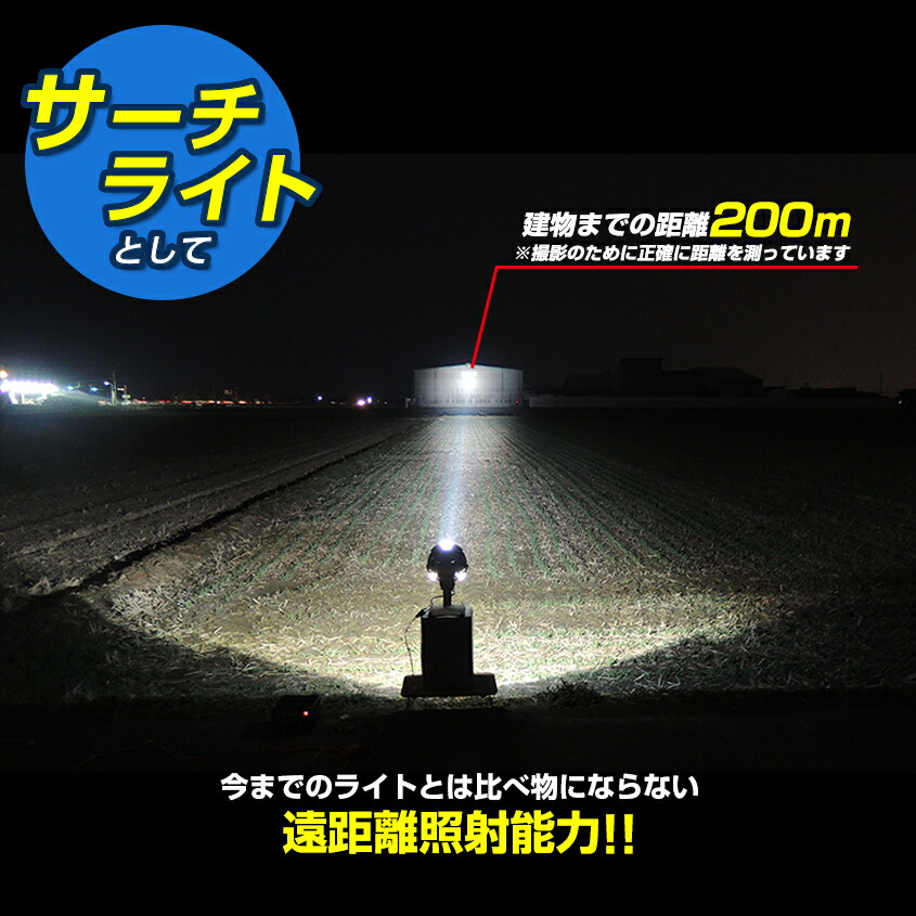 楽天市場】HID サーチライト 55w 12v 24v 電源 スポット照射 昆虫採集