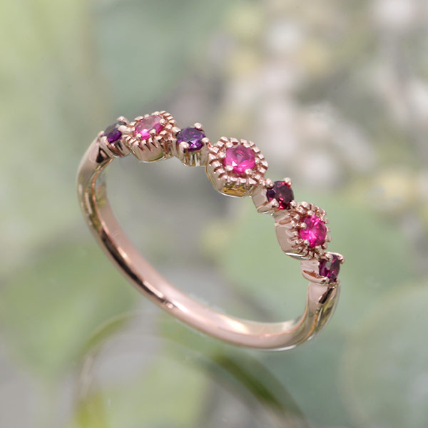 楽天市場】パイロープガーネット×レッドスピネルリング「ルージュ