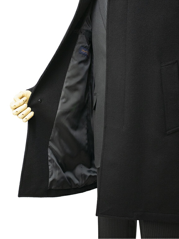 楽天市場】BALLESTRINO ITALYステンカラーコート【ブラック / 無地