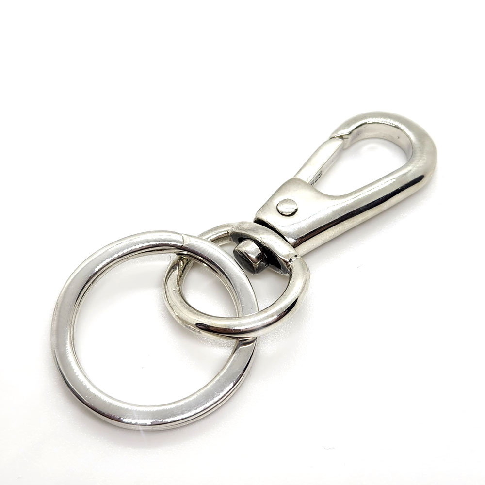 金属製カラビナ キーホルダー ガルニ garni sterling silver GARNI