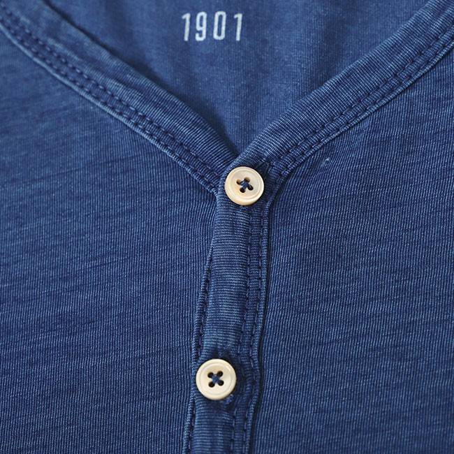 楽天市場】CIRCOLO 1901 チルコロ1901 インディゴ ヘンリーネックT