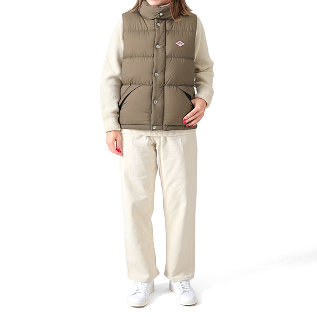 楽天市場】DANTON ダントン ハイロフト ホワイトグース ダウンベスト