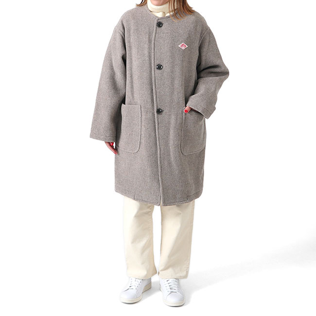 楽天市場】DANTON ダントン ウールライトパイル カラーレス コート DT