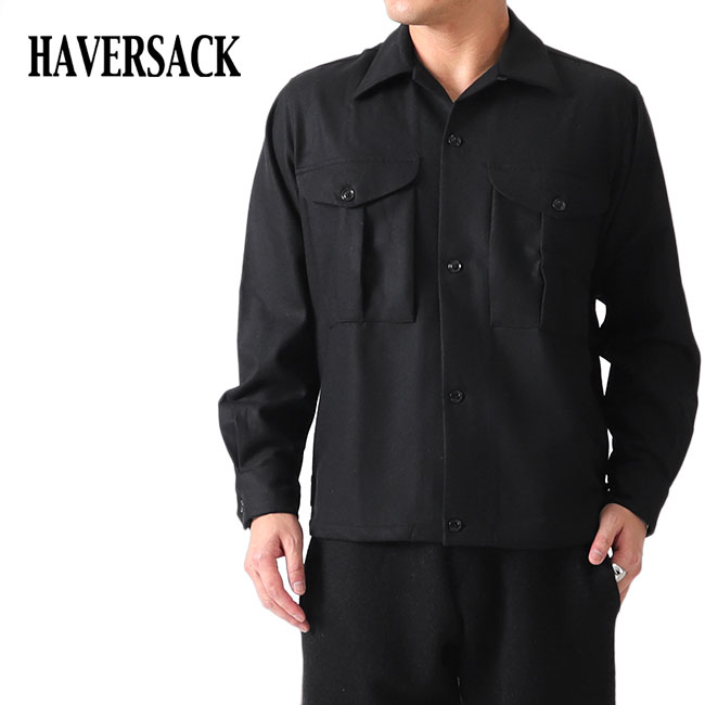 楽天市場】[TIME SALE] HAVERSACK ハバーサック CPO ウール シャツ