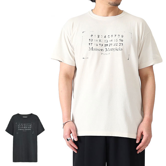 楽天市場】Maison Margiela メゾンマルジェラ スタンプロゴ Tシャツ