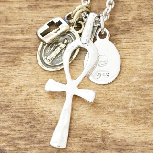 楽天市場】amp japan(アンプジャパン)アンク クロス ネックレス メンズ