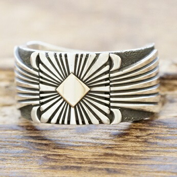 楽天市場】Pat Bedonie(パットベドニー)K14 サンバースト リング