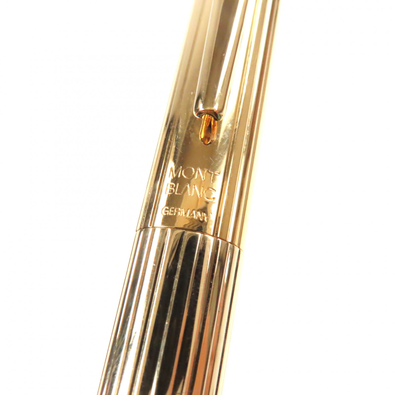 モンブラン ノブレス プラチナコート 万年筆 14K-585 F EF モンブラン