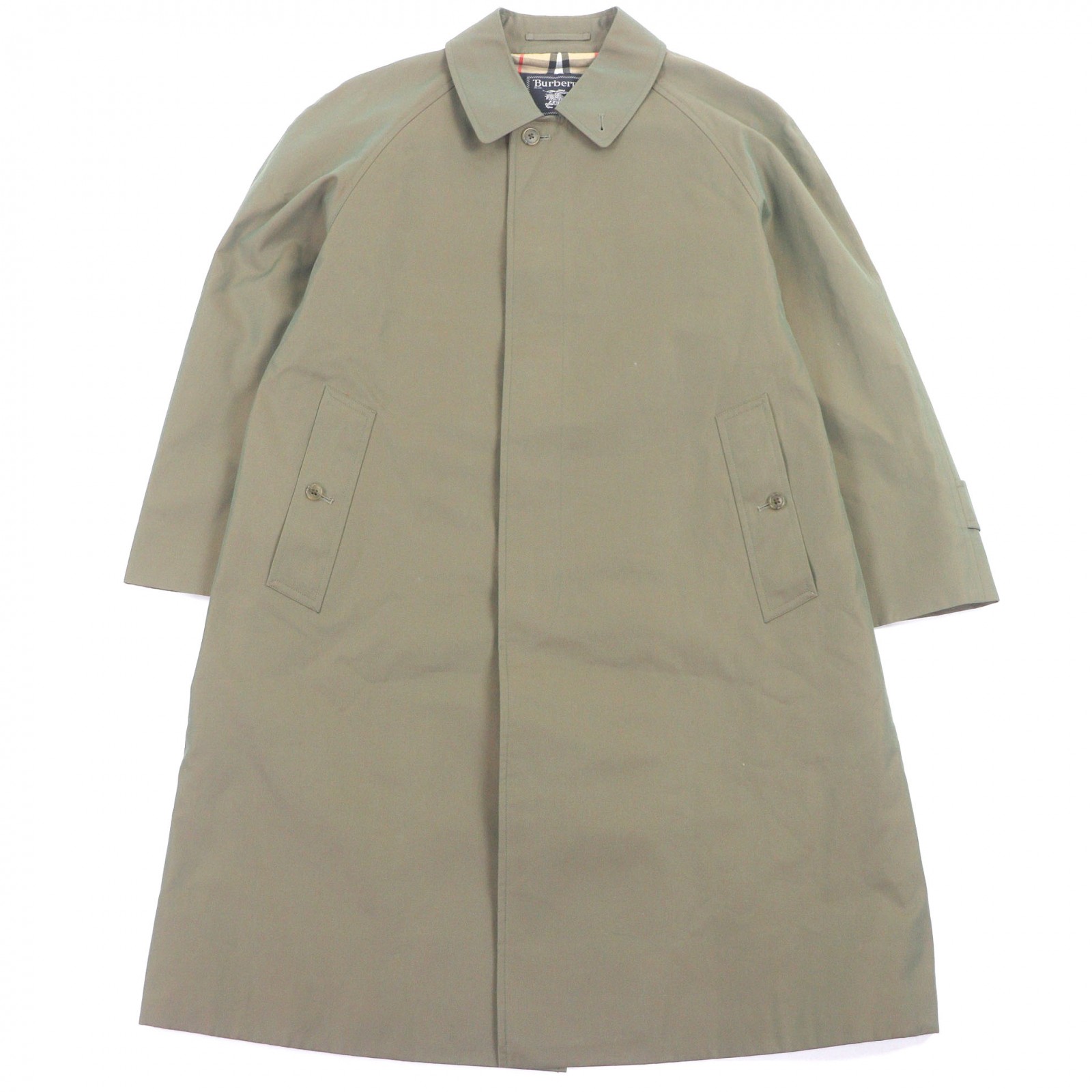 楽天市場】バーバリー ステンカラーコート ノヴァチェックの通販